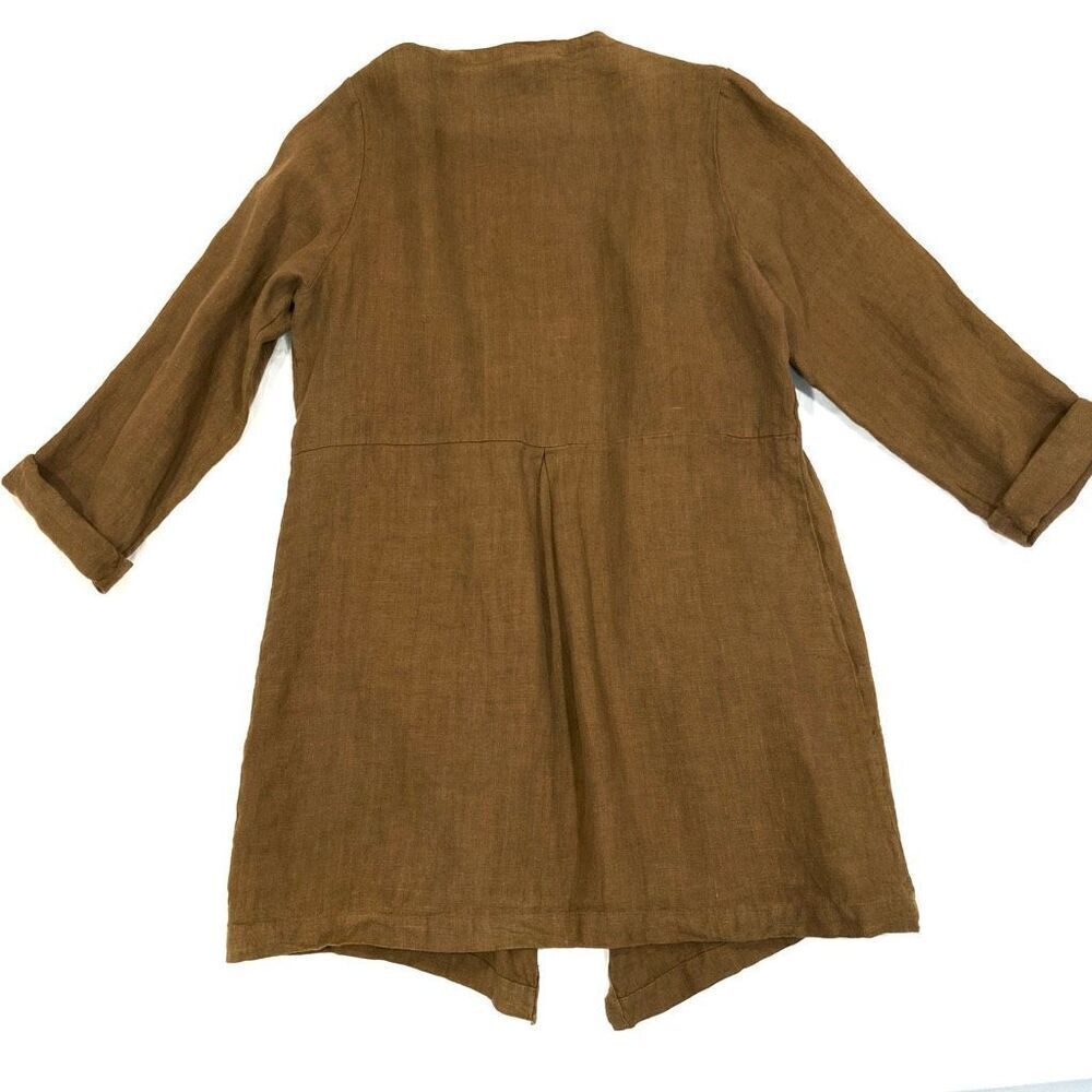 BRYN WALKER OversizedāLinen Duster (fits up to SzāLarge) - Picture 2 of 10